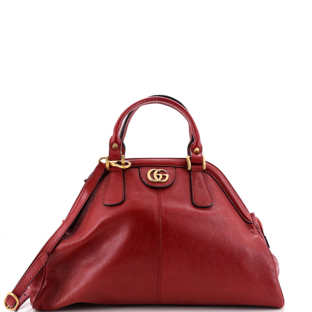 Gucci Medium RE(BELLE) Top Handle Bag Leather